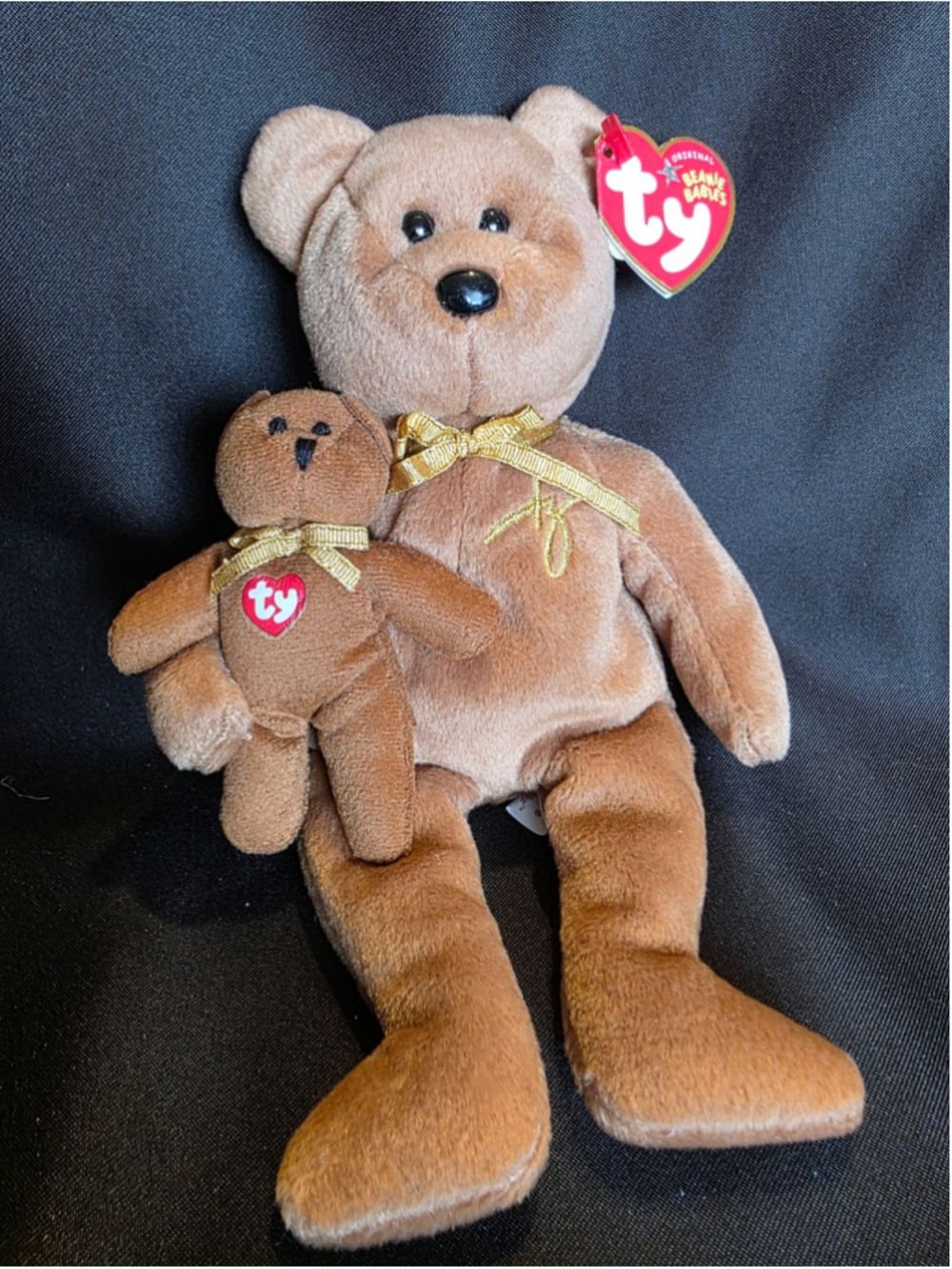 Ty Beanie Babies 2005 Signature Bear Stuffed Animal vintage